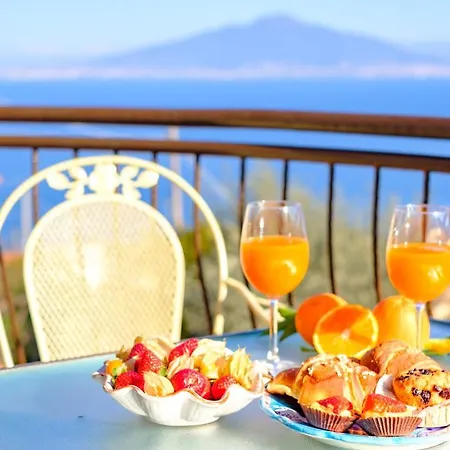 Caruso Private Heated Pool & Sea View 别墅 索伦托