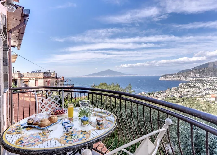 Caruso Private Heated Pool & Sea View Villa Sorrento